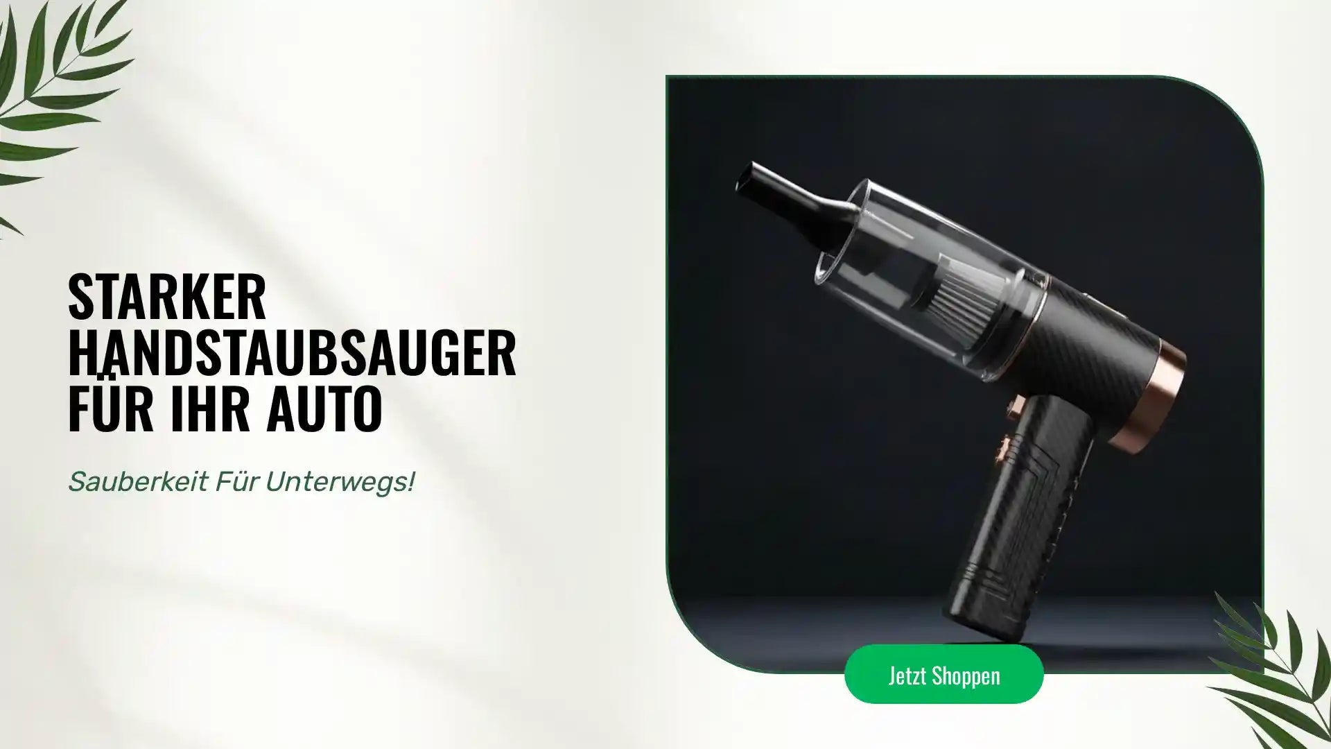 Starker Handstaubsauger f&uuml;r Ihr Auto by@Outfy